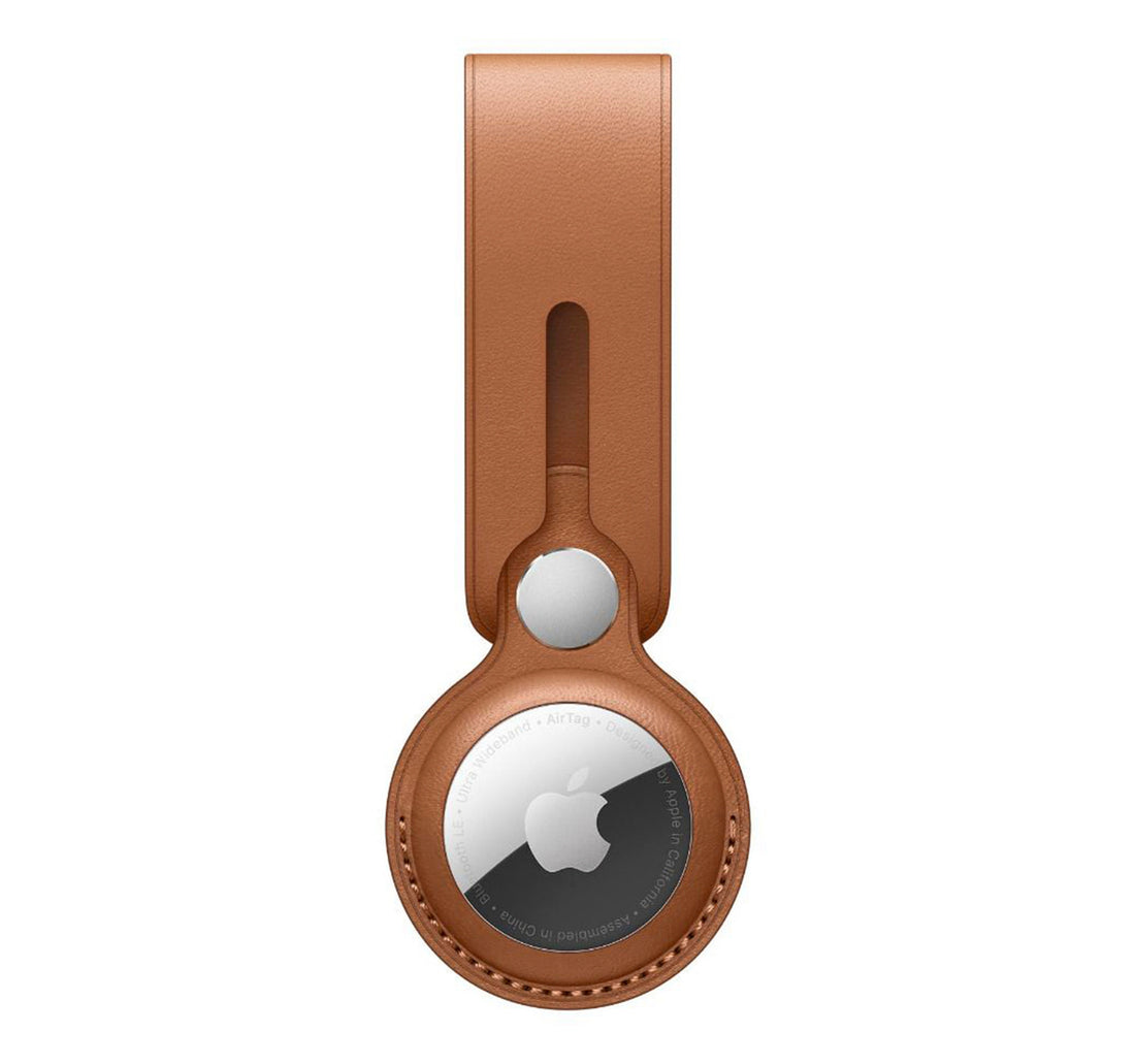 Apple AirTag Leather Loop - Saddle Brown (MX4A2ZE)
