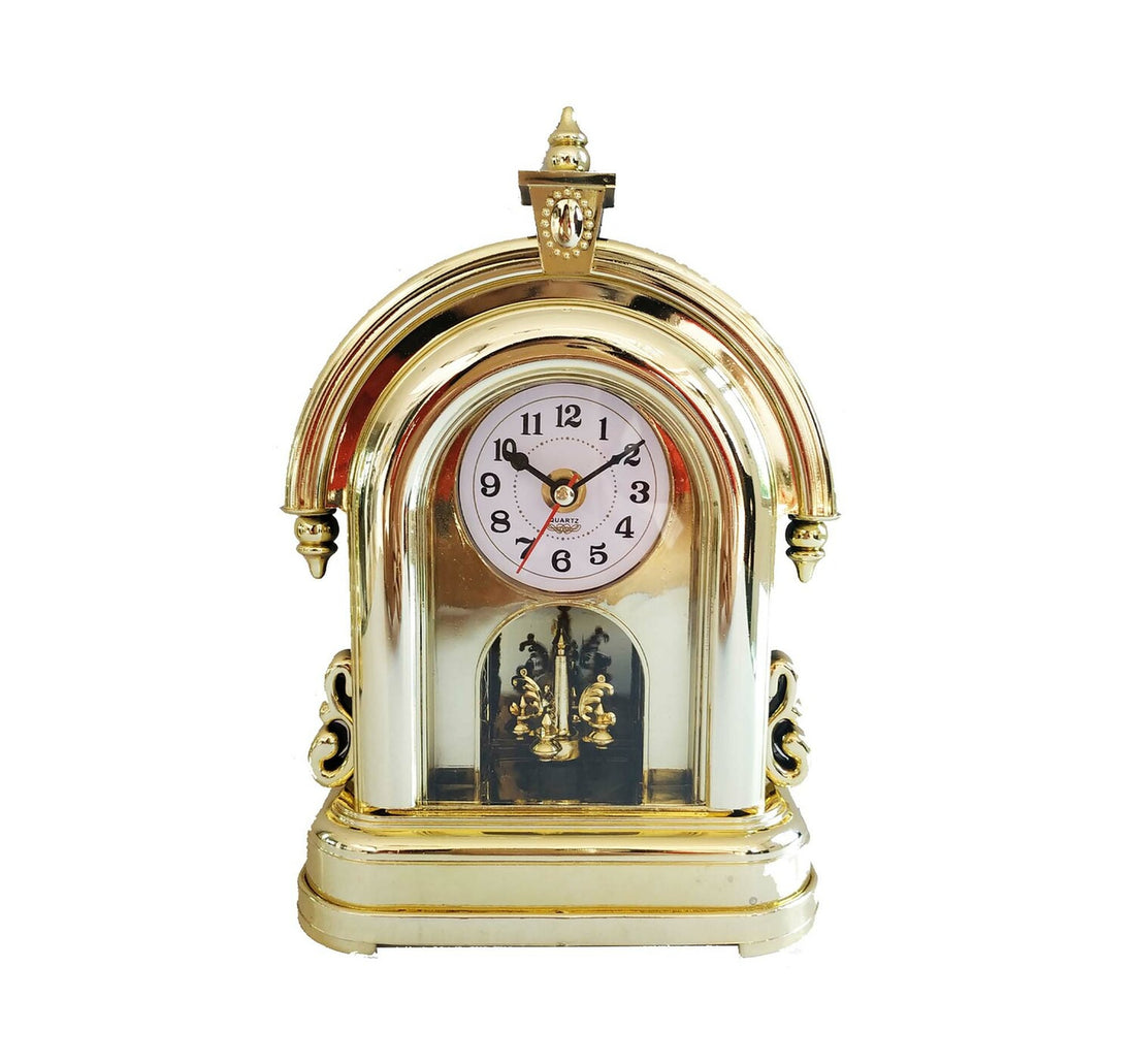 Maple Leaf Table Clock NE126 16.3cm