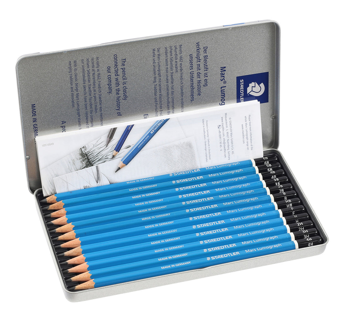 Staedtler Lumograph Pencil G12 12pcs