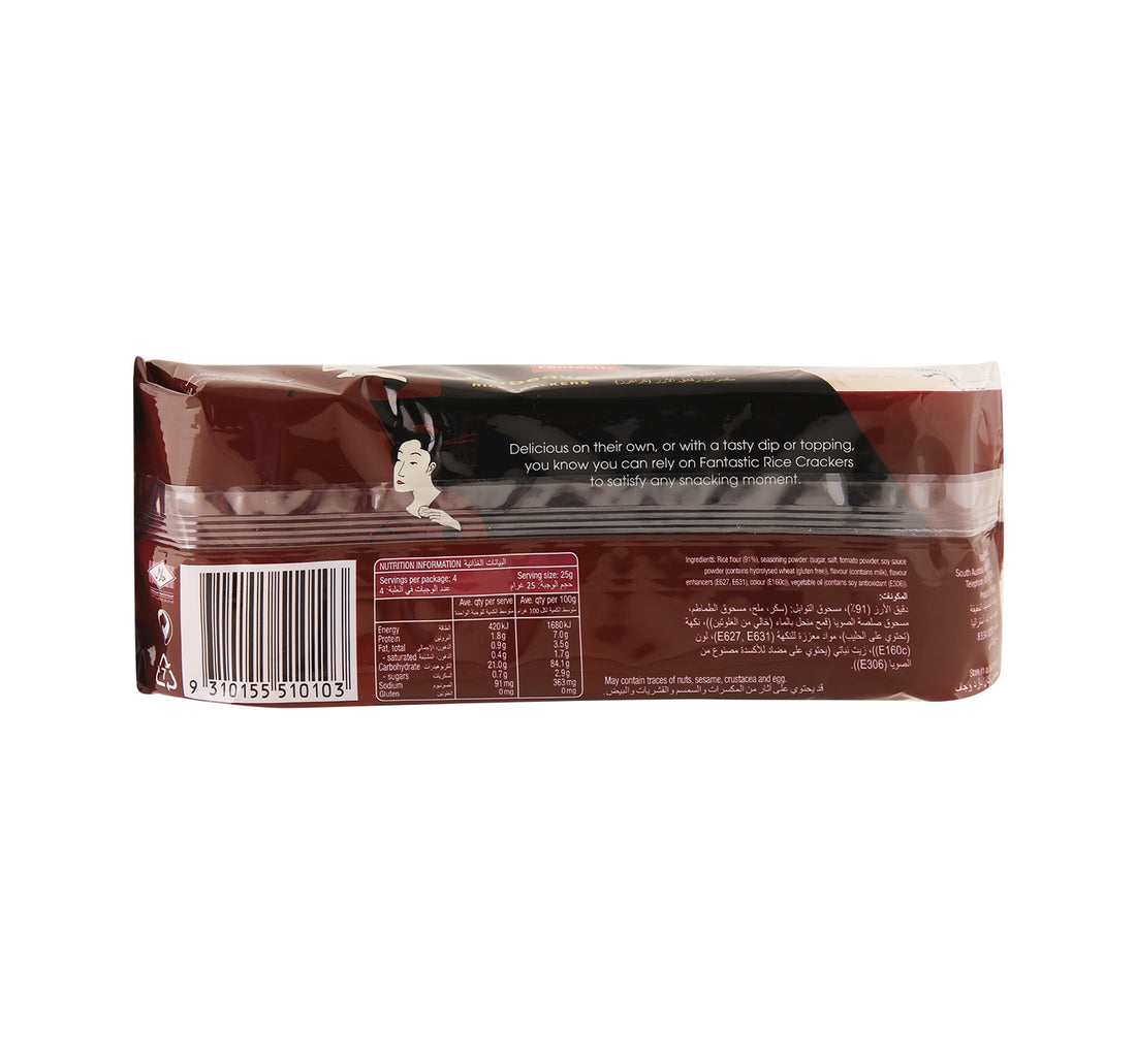 Fantastic Barbeque Rice Crackers 100 g