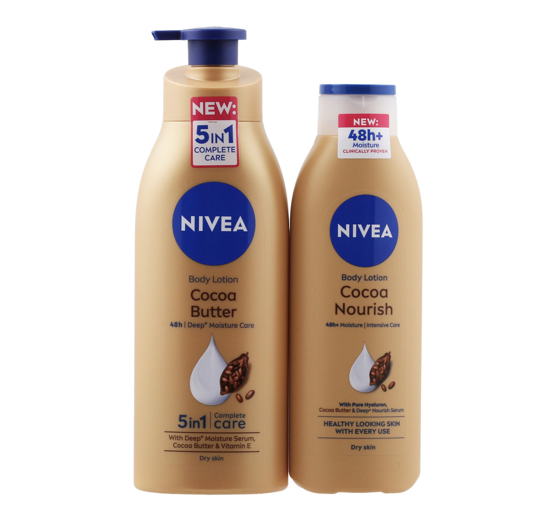 Nivea Body Lotion Assorted Value Pack 400 ml + 250 ml