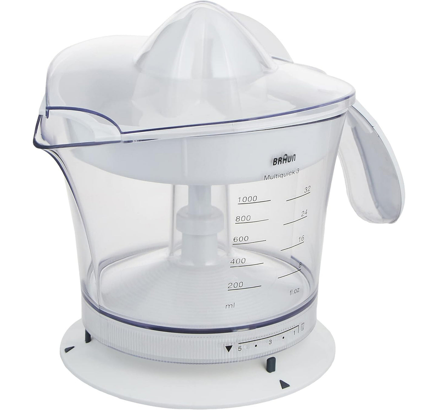Braun Orange Juicer, 20W, White, MPZ9