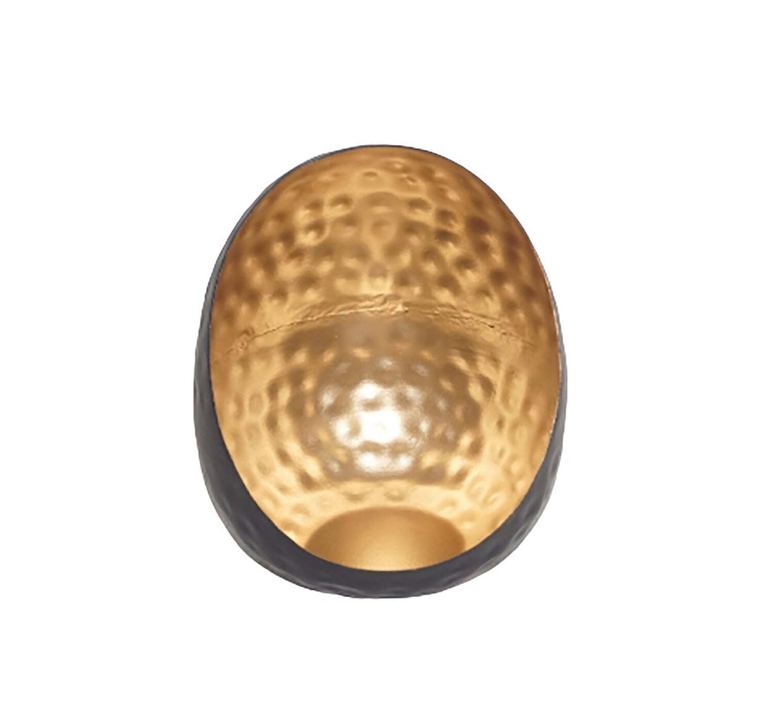 Maple Leaf Metal Tea Light Candle Holder 11x12x13.5cm G7348 Assorted