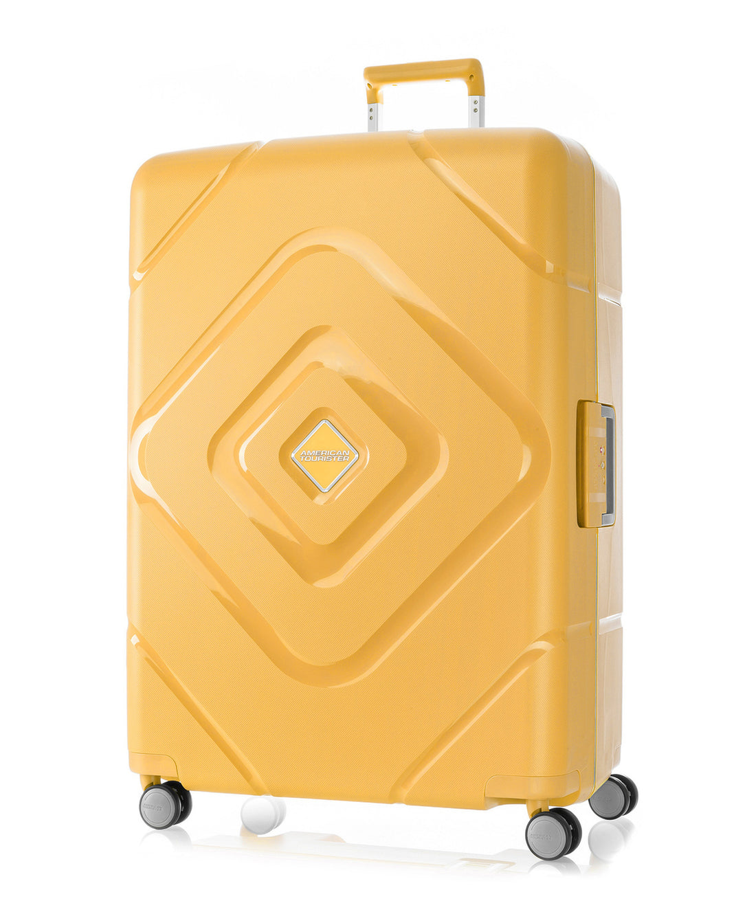 American Tourister Trigard 4Wheel Hard Trolley 79cm Yellow