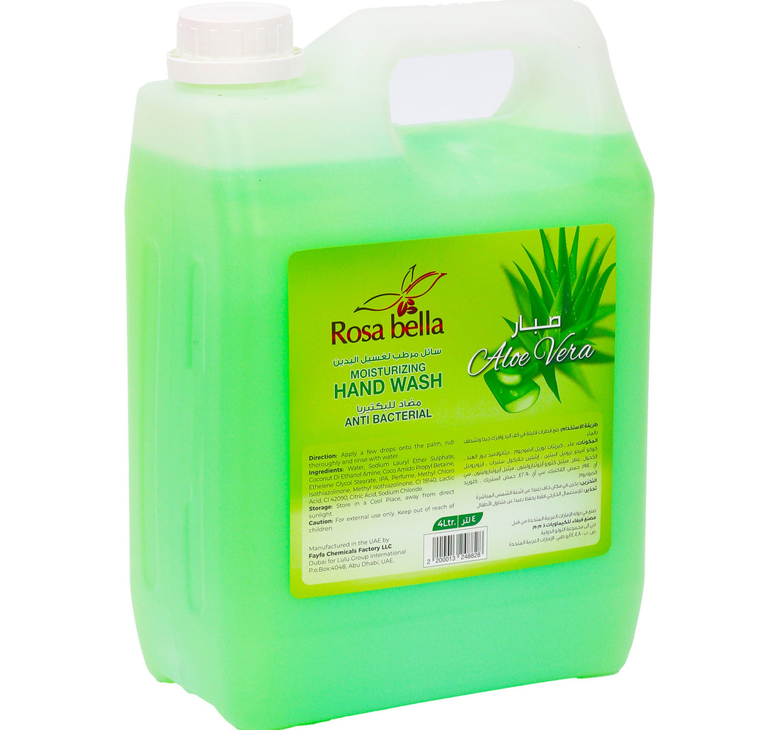 Rosa Bella Aloe Vera Moisturizing Liquid Handwash 4 Litres