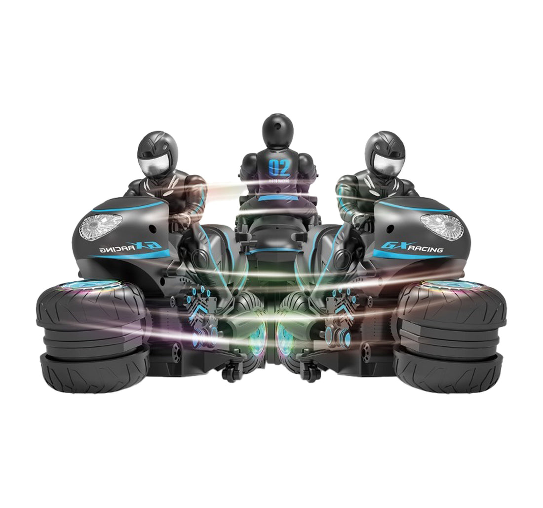 Skid Fusion Remote Control Stunt Motorcycle SY002