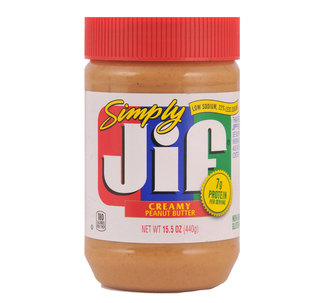 Jif Simply Creamy Peanut Butter 440 g