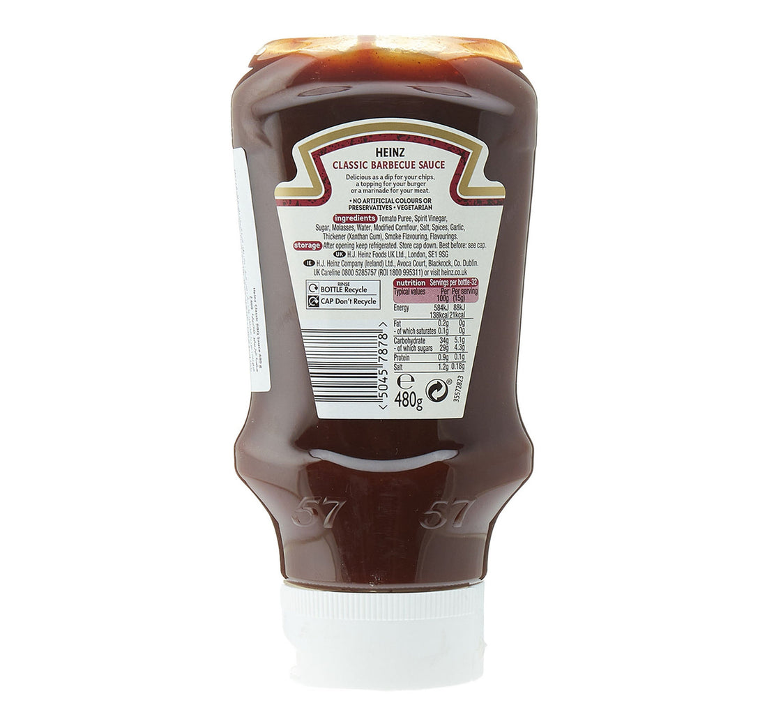Heinz Classic Barbecue Sauce Rich & Smokey 480 g
