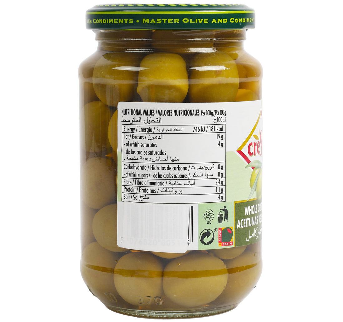 Crespo Green Olives 3 x 354 g