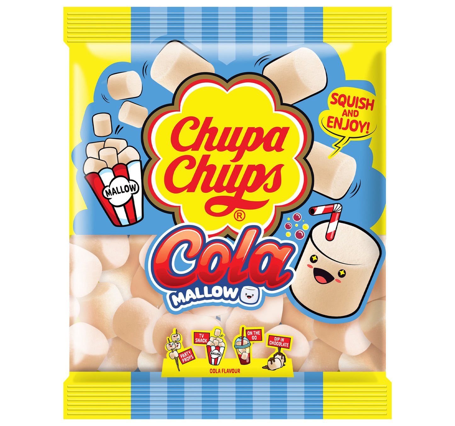 Chupa Chups Marshmallow Cola Flavour 120 g