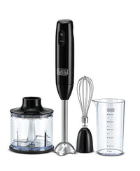 Black+Decker Hand Blender HB600B5 600W,Chopper,Whisker
