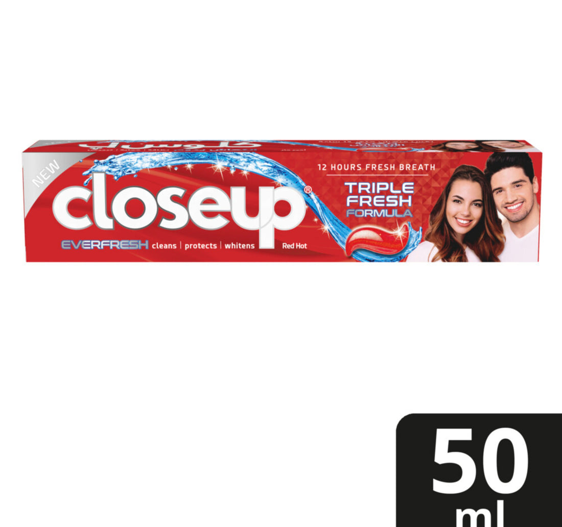 Closeup Triple Ever Fresh Gel Red Hot Toothpaste 50 ml