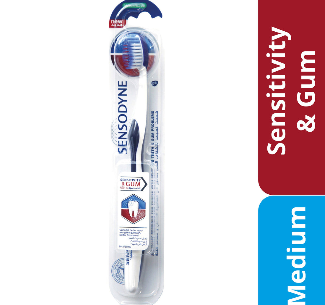 Sensodyne Sensitivity & Gum Toothbrush Medium Assorted Color 1 pc