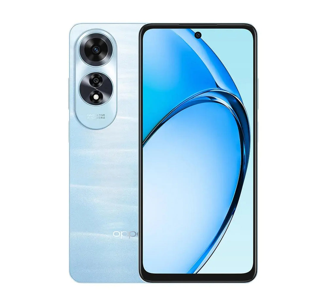 Oppo A60 Dual Sim 4G Smartphone, 8 GB RAM, 256 GB storage, Ripple Blue, CPH2631 Lulu Hypermarket