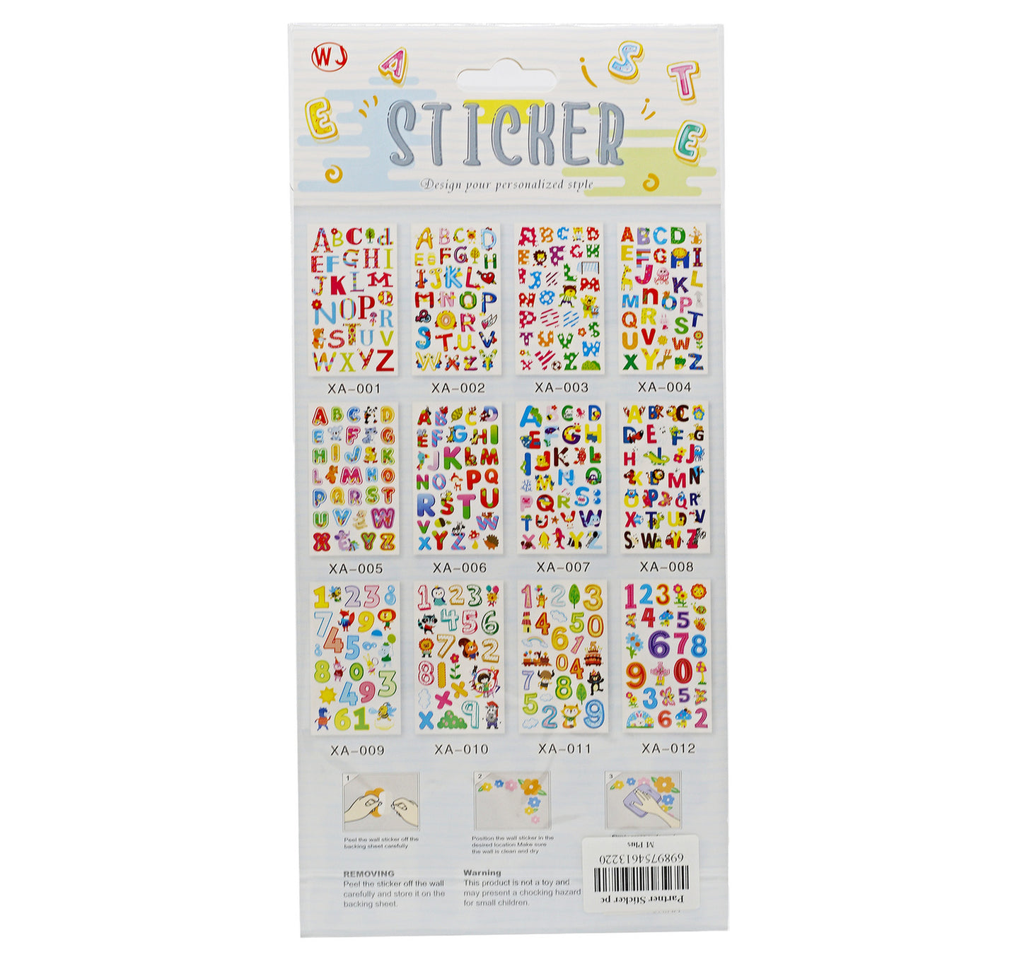 Partner Sticker Assorted P917