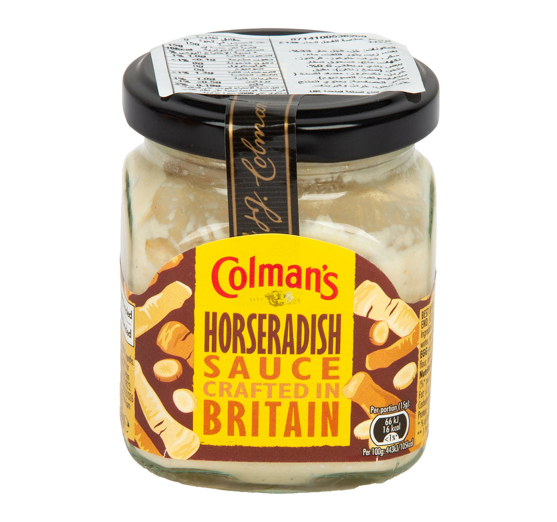 صلصة الفجل الحار من كولمان 136 جم