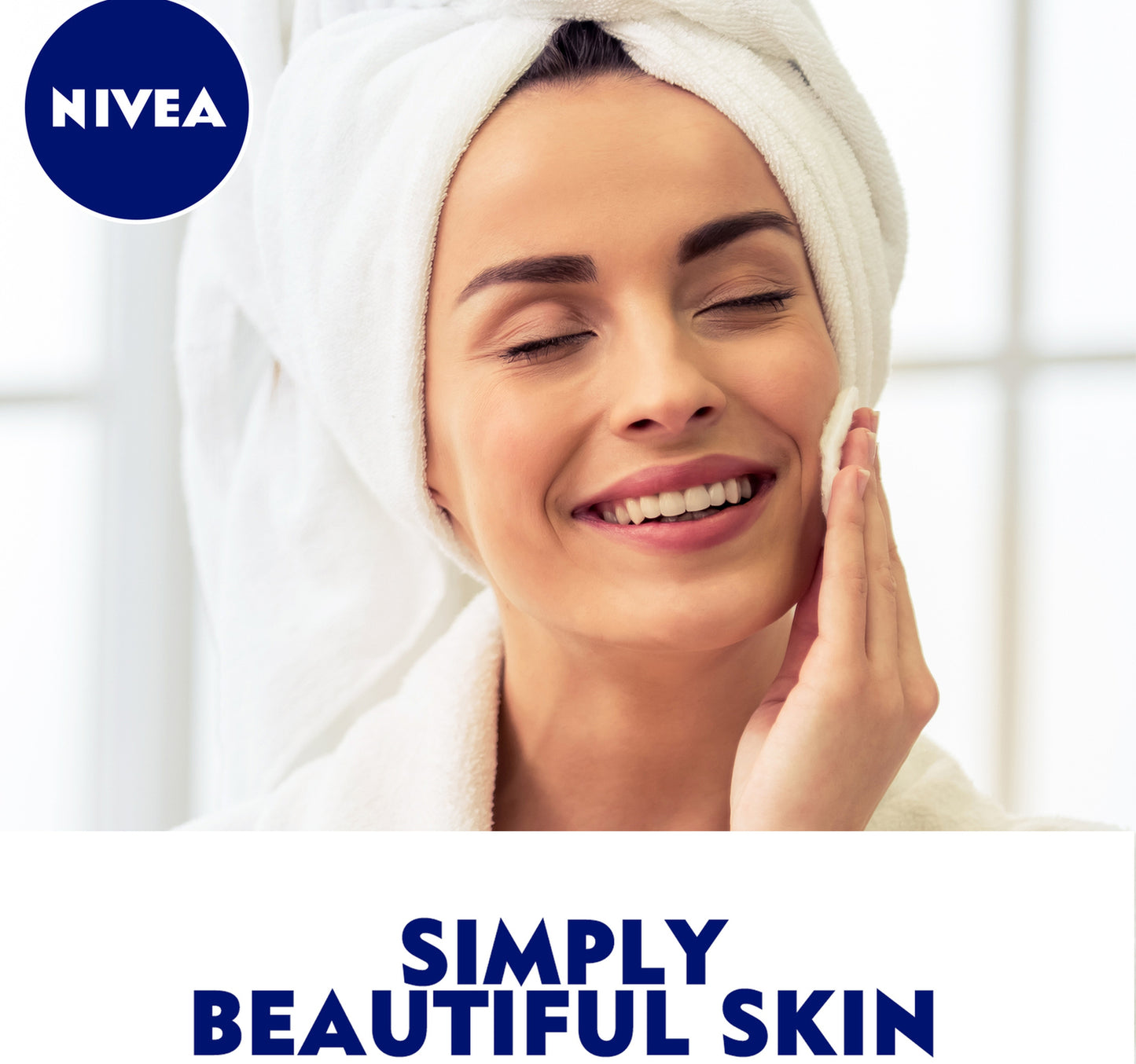 Nivea Rose Care Micellar Face Cleansing Wipes Organic Rose Water All Skin Types 25 pcs