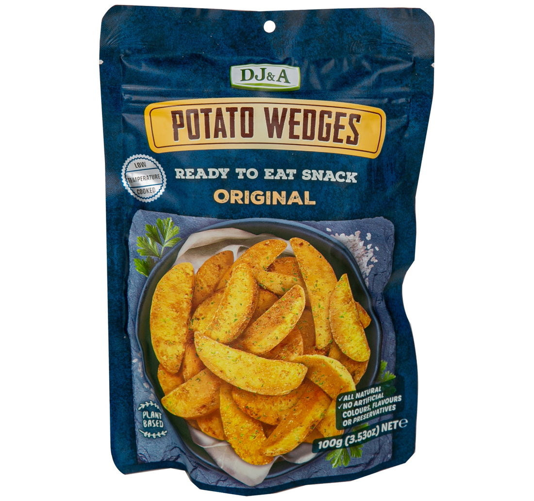 بطاطس ودجز أصلية من دي جي آند إيه، 100 غرام
