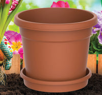 Cosmoplast Flower Pot 10inch Assorted Colors