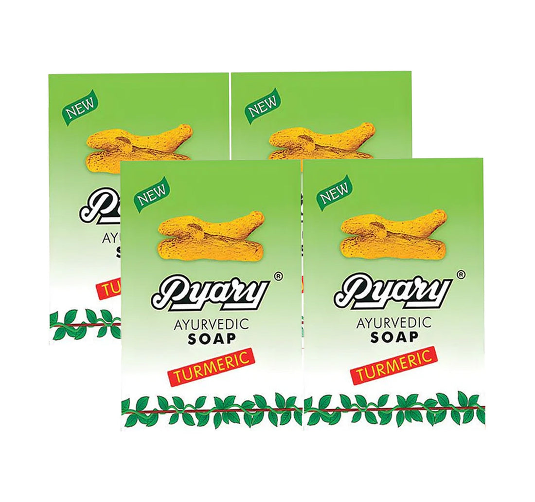 Pyary Turmeric Soap Value Pack 4 x 75 g