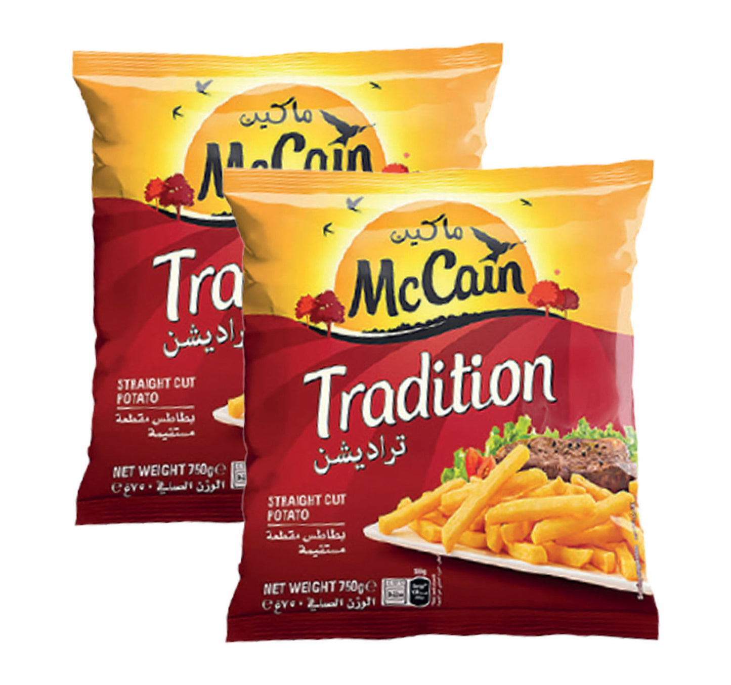 McCain Tradition French Fries 2 x 750 g