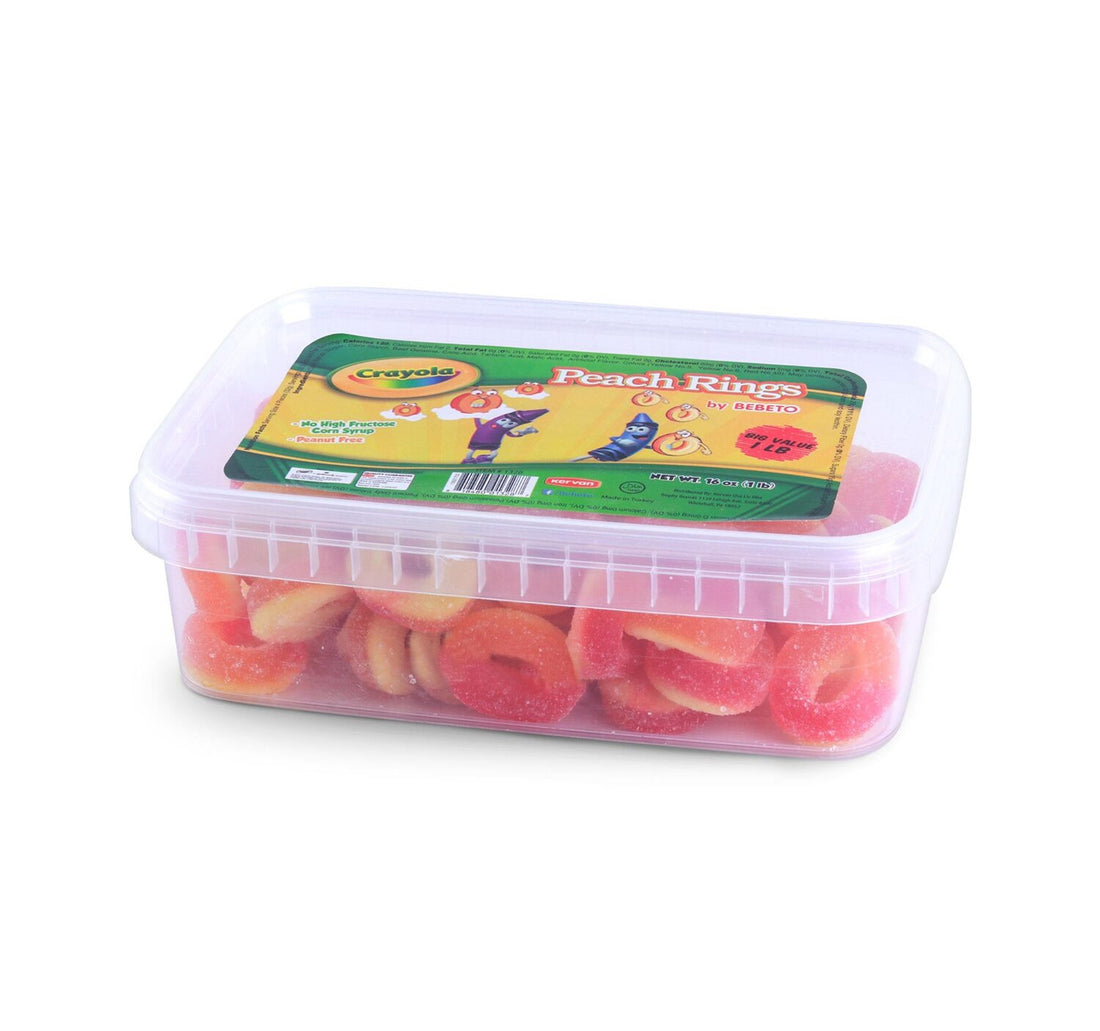 Crayola Peach Rings 16 oz