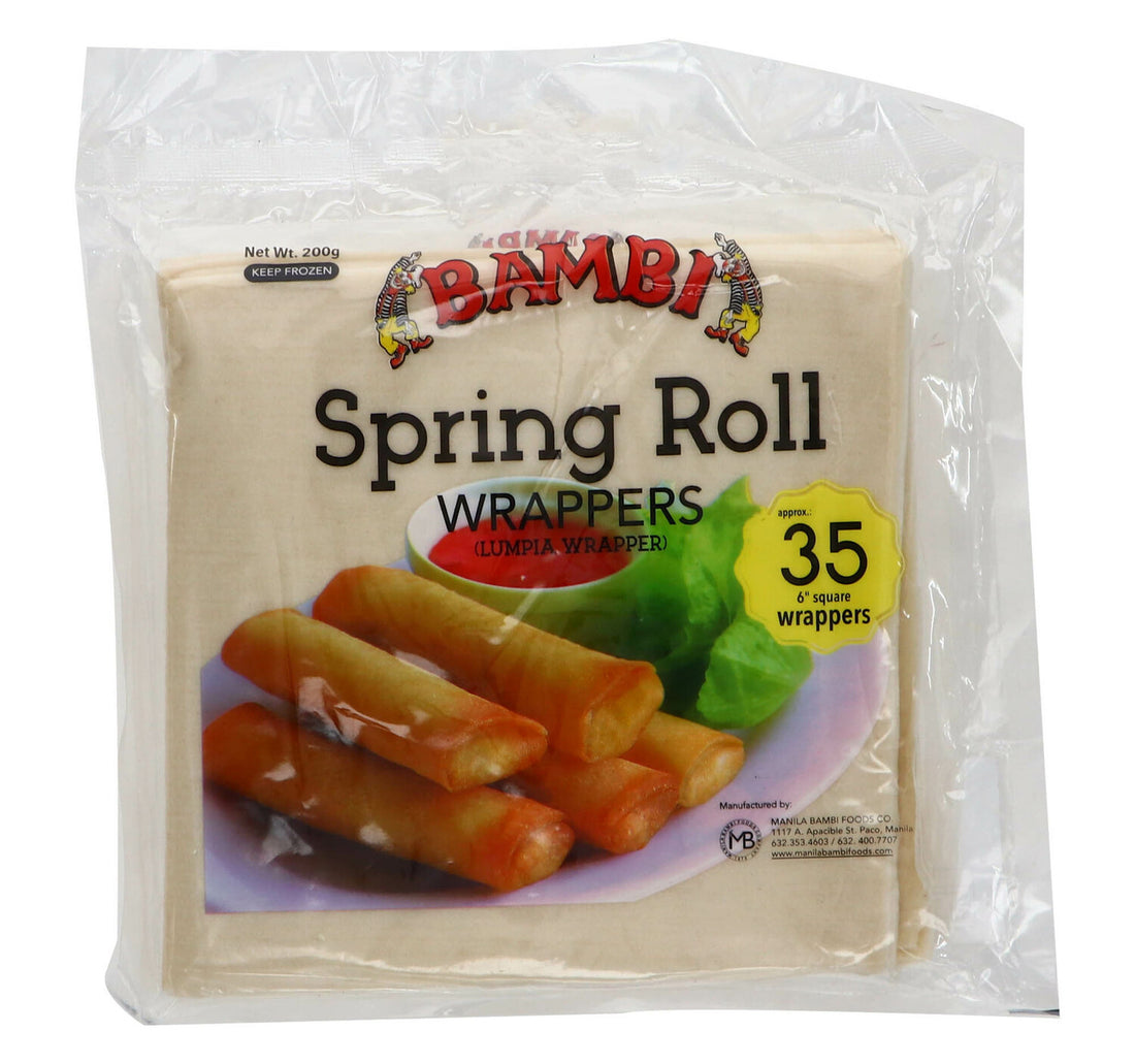 Bambi Spring Roll Wrappers (Lumpia Wrapper) 200 g