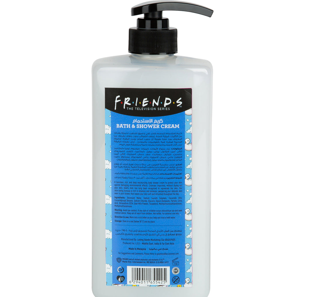 Friends Goat Milk Bath & Shower Cream 750 ml