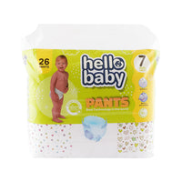 Hello Baby Diaper Pants Size 7 XXXL +20 kg 26 pcs