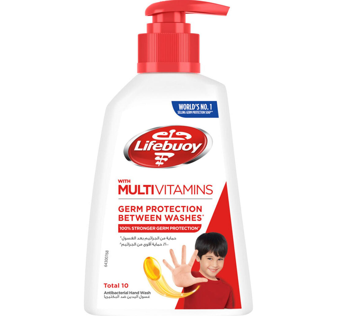 غسول اليدين لايف بوي توتال 10 المضاد للبكتيريا 200 مل