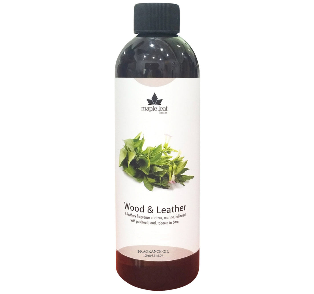 Maple Leaf Wood & Leather Fragrance Oil 100ml