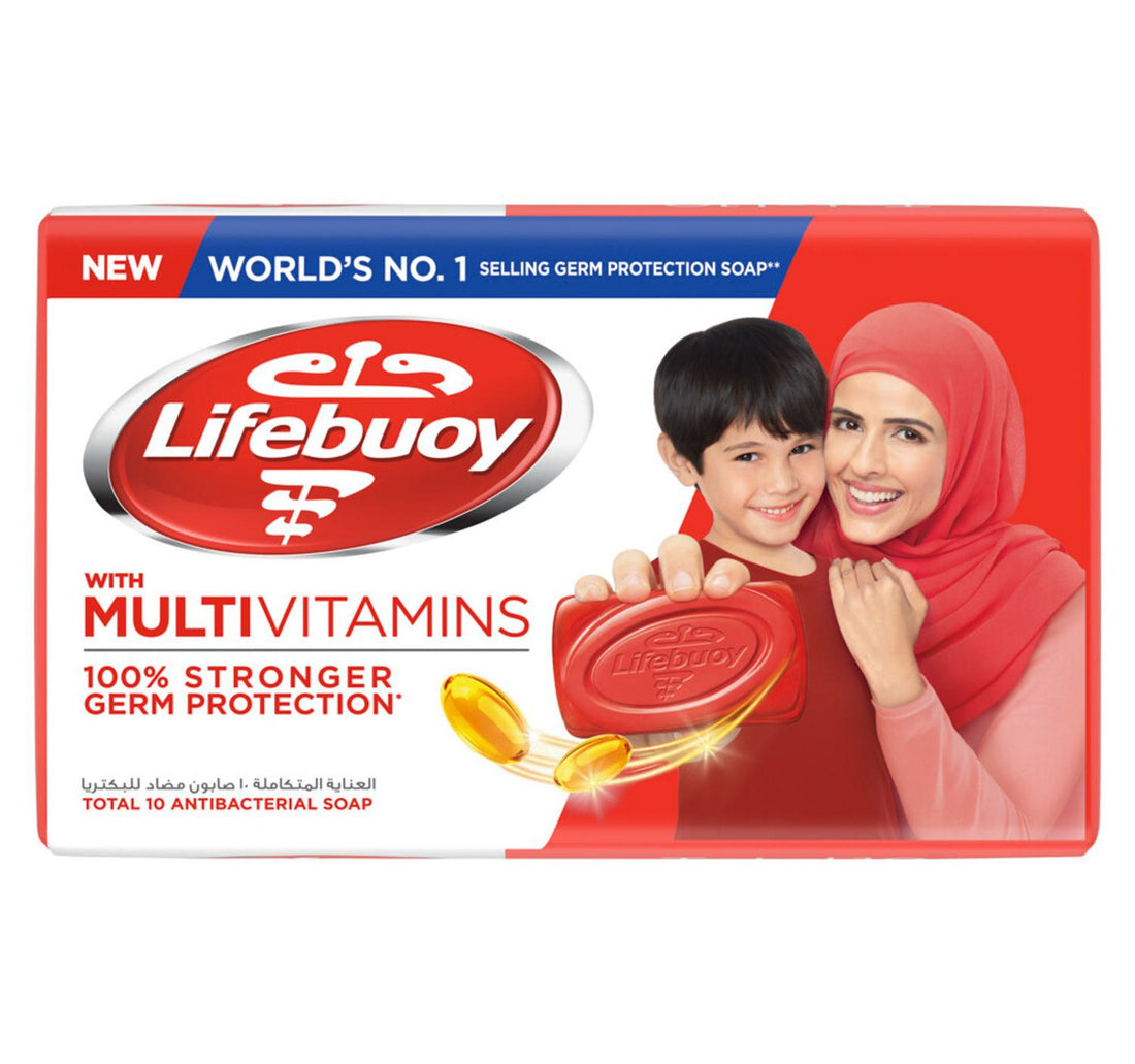 Lifebuoy Total 10 Anti-Bacterial Bar Soap 125 g