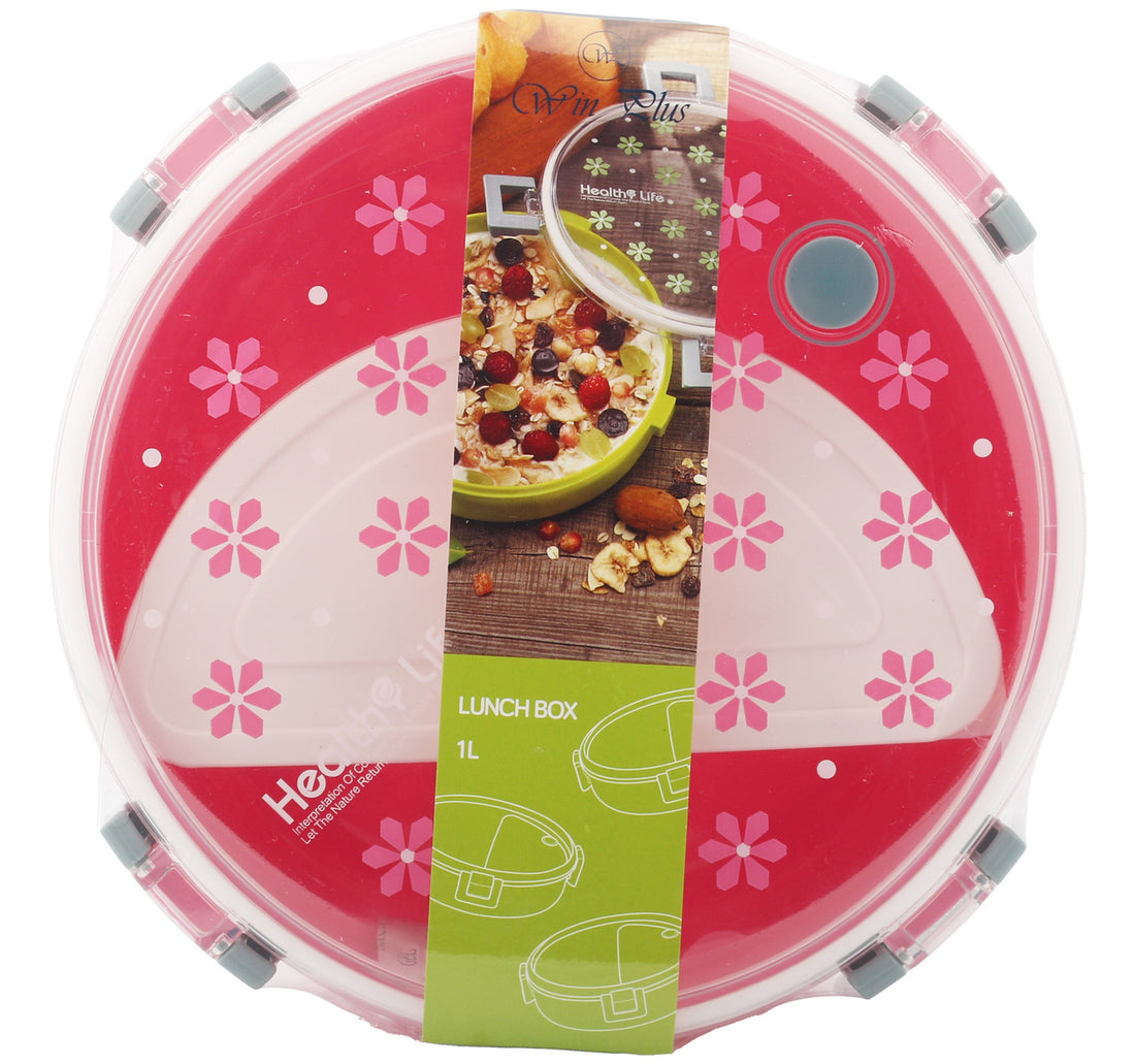 Win Plus Lunch Box Stainless Steel 8519 1 Litre Assorted