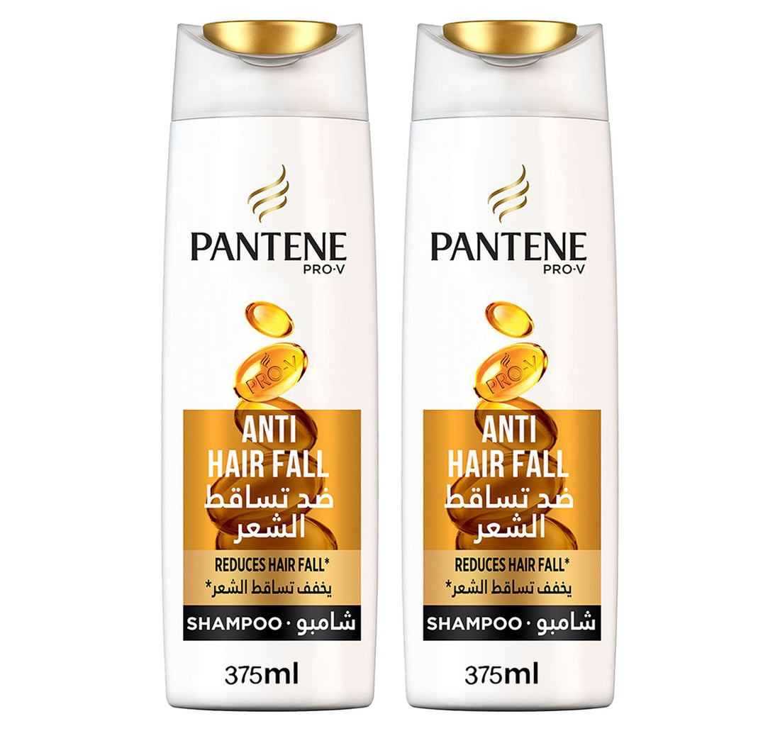 شامبو بانتين برو-في المضاد لتساقط الشعر، 2 × 375 مل