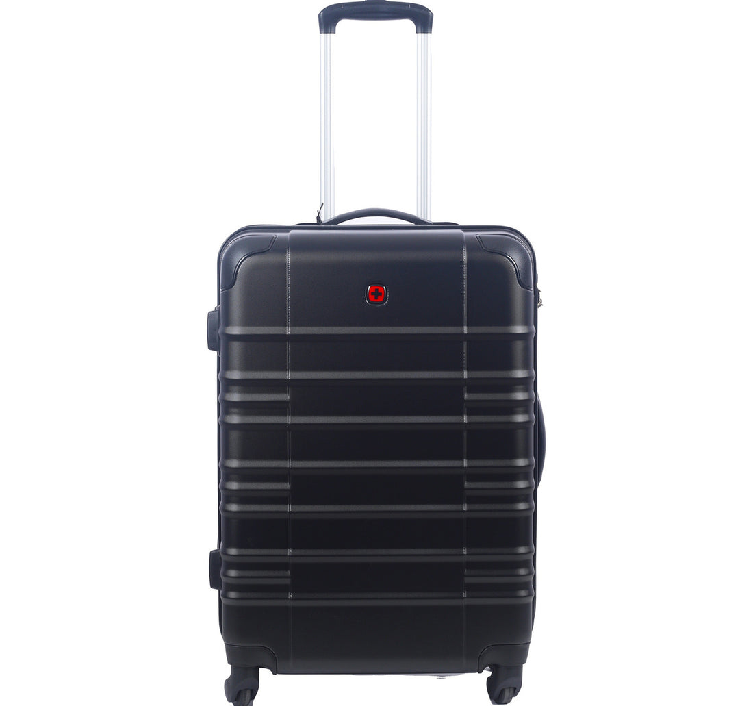 Wenger 4 Wheel Hard Trolley 653146 65cm Black