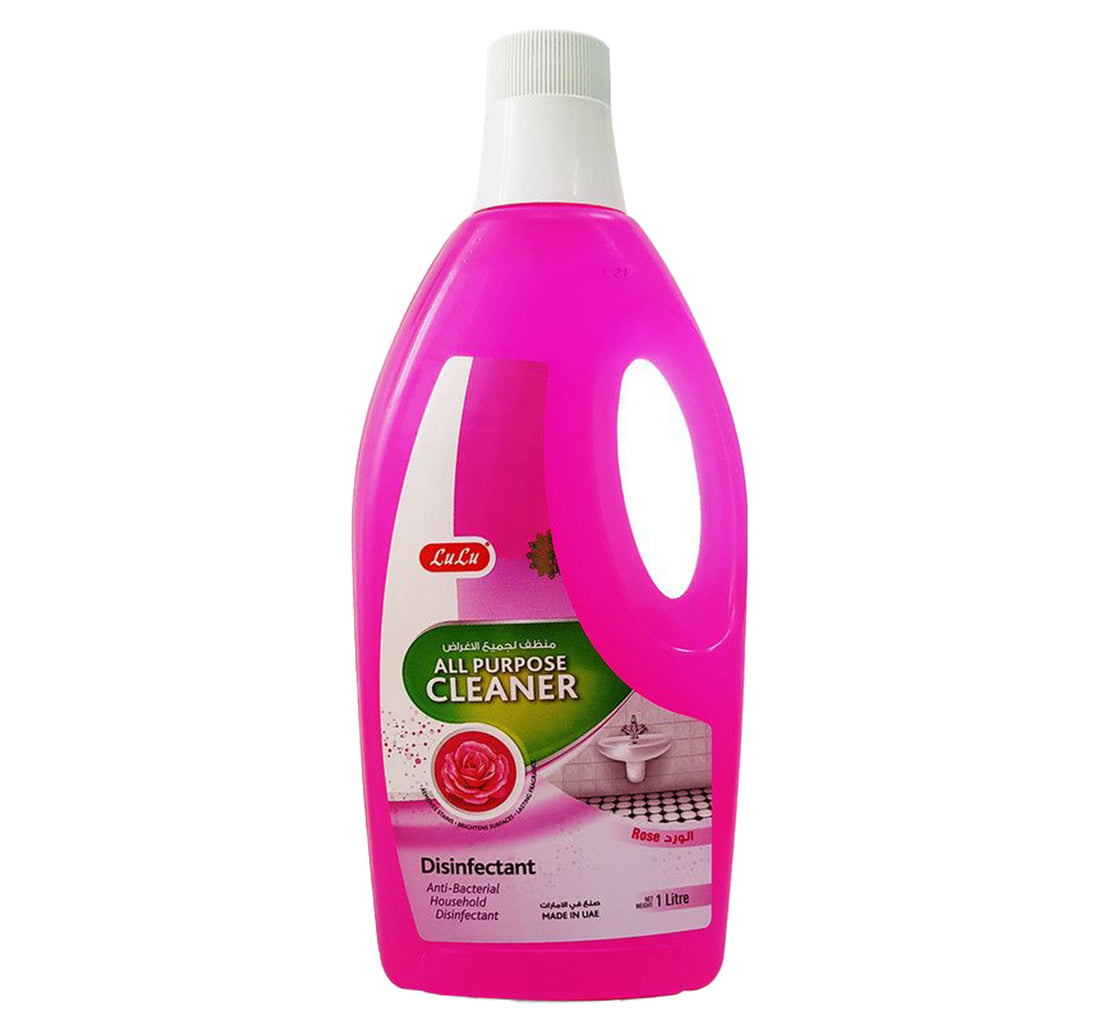 LuLu Disinfectant All Purpose Cleaner Rose 1 Litre