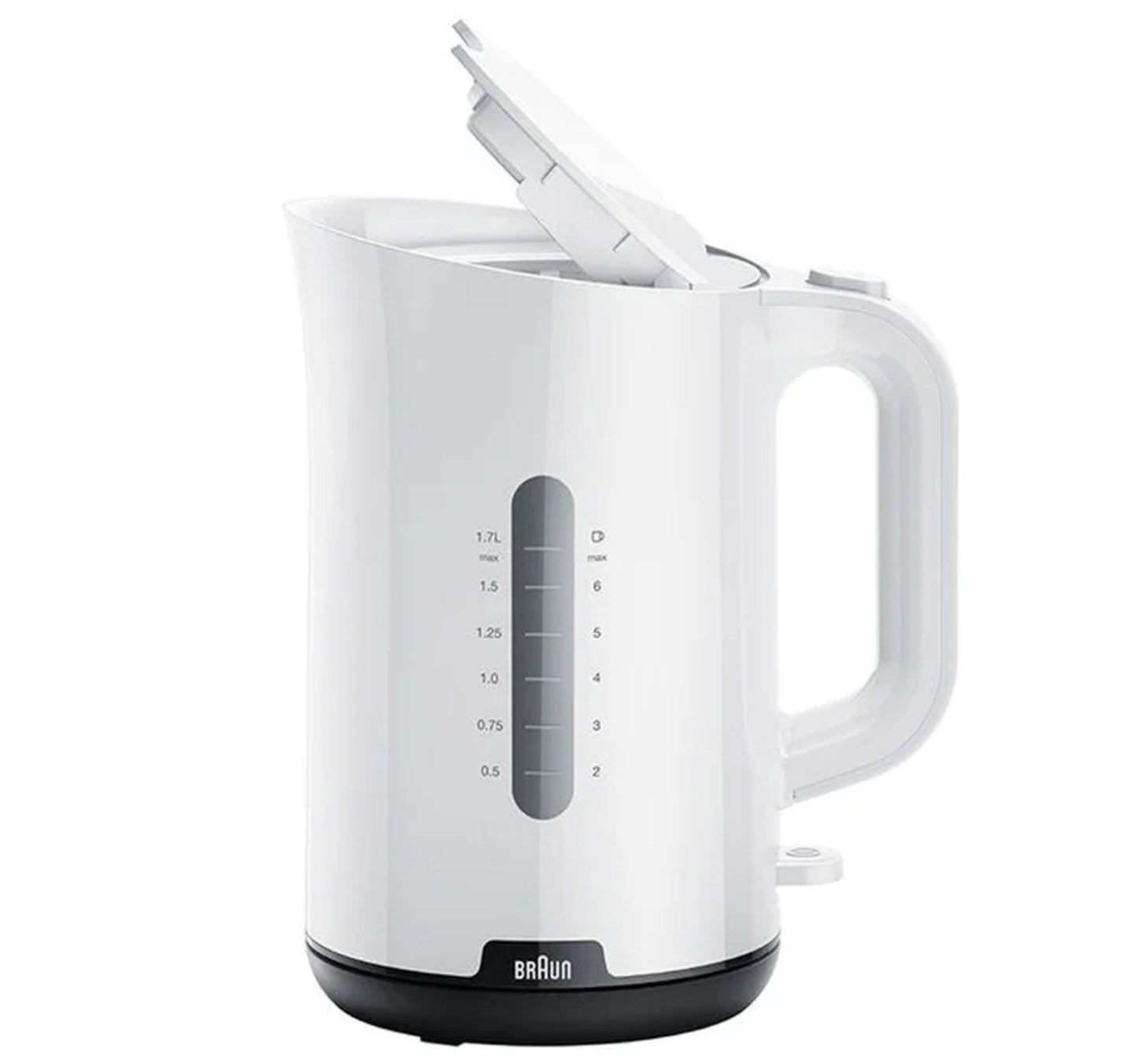 Braun Electric Kettle, 1.7L, 2200W, White, WK1100WH