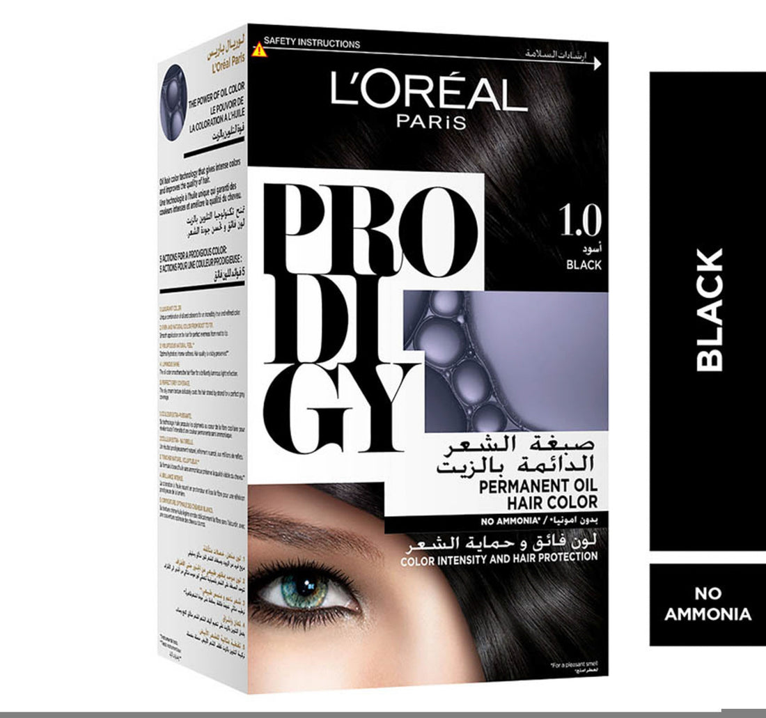 L'Oreal Paris Prodigy Hair Color 1.0 Black 1 pkt