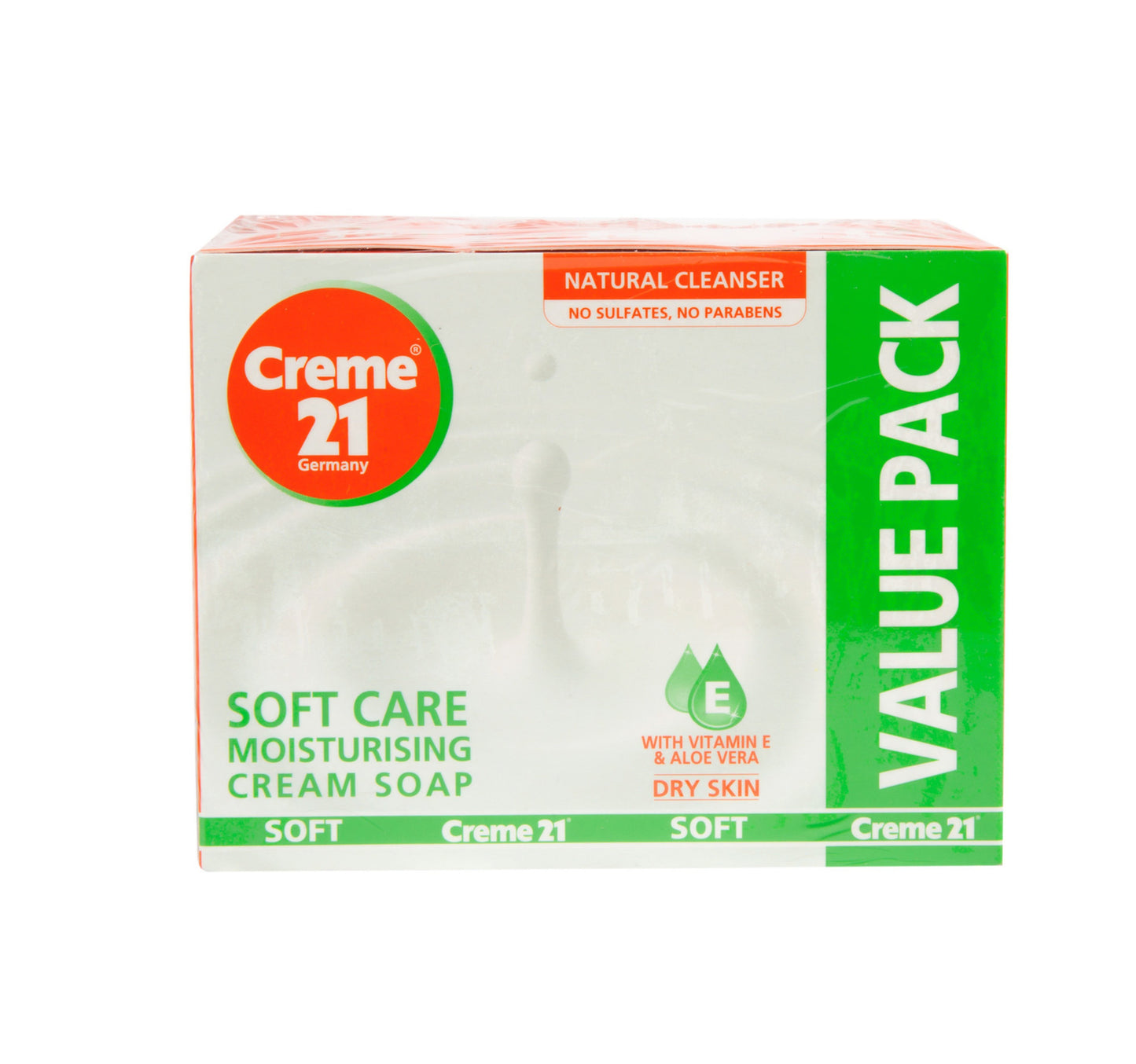 Creme 21 Soft Care Cream Soap 3 x 125 g