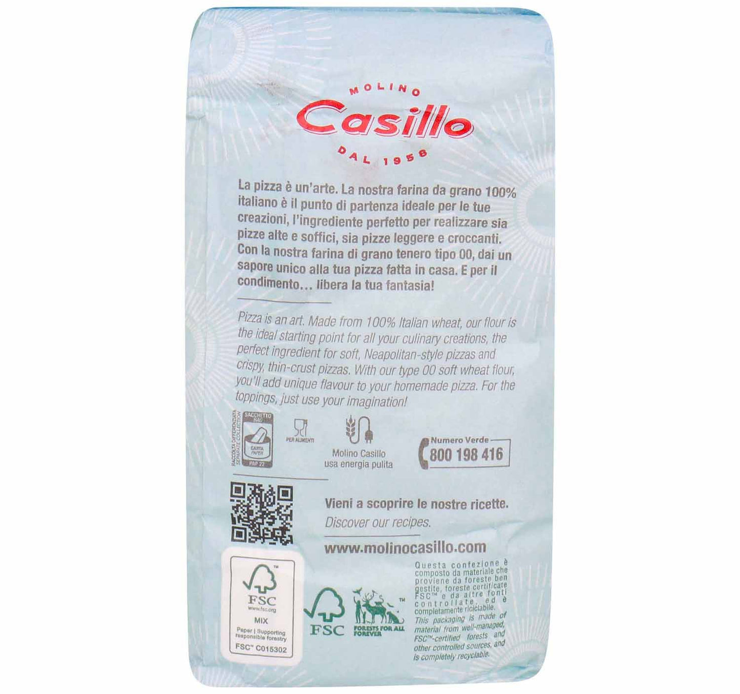 Molino Casillo Pizza Flour 1 kg