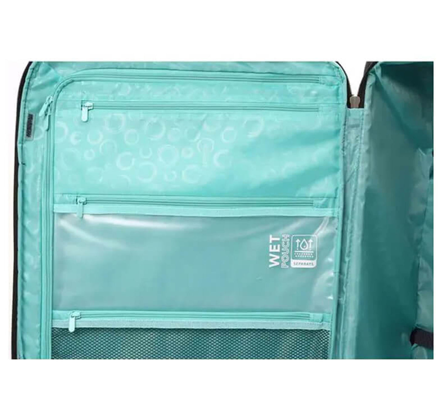 American Tourister Majores Soft Trolley with TSA Combination Lock, 83 cm, Blue