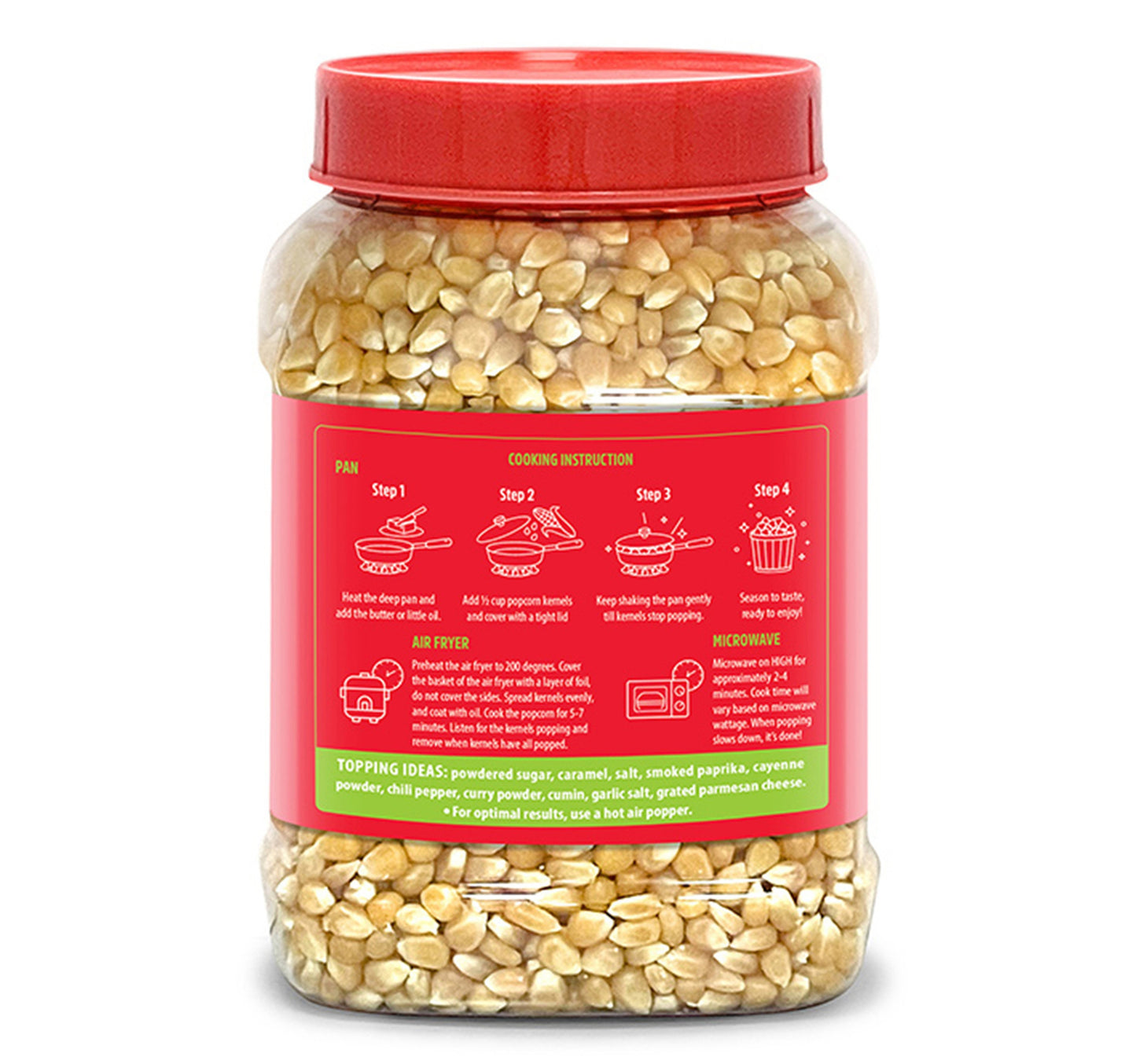 Bayara Original Shape Popcorn 830 g