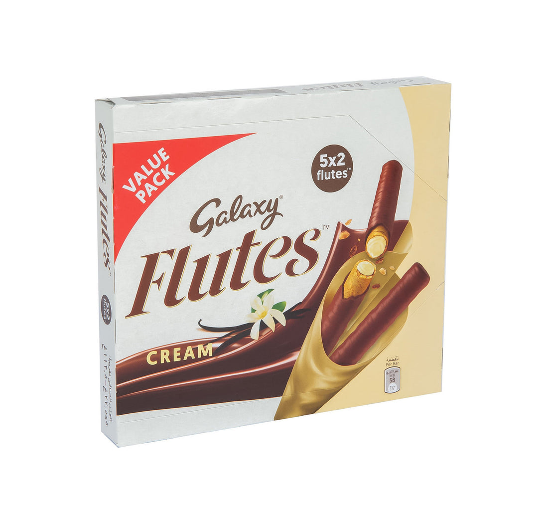 Galaxy Cream Flutes 5 x 22.5 g
