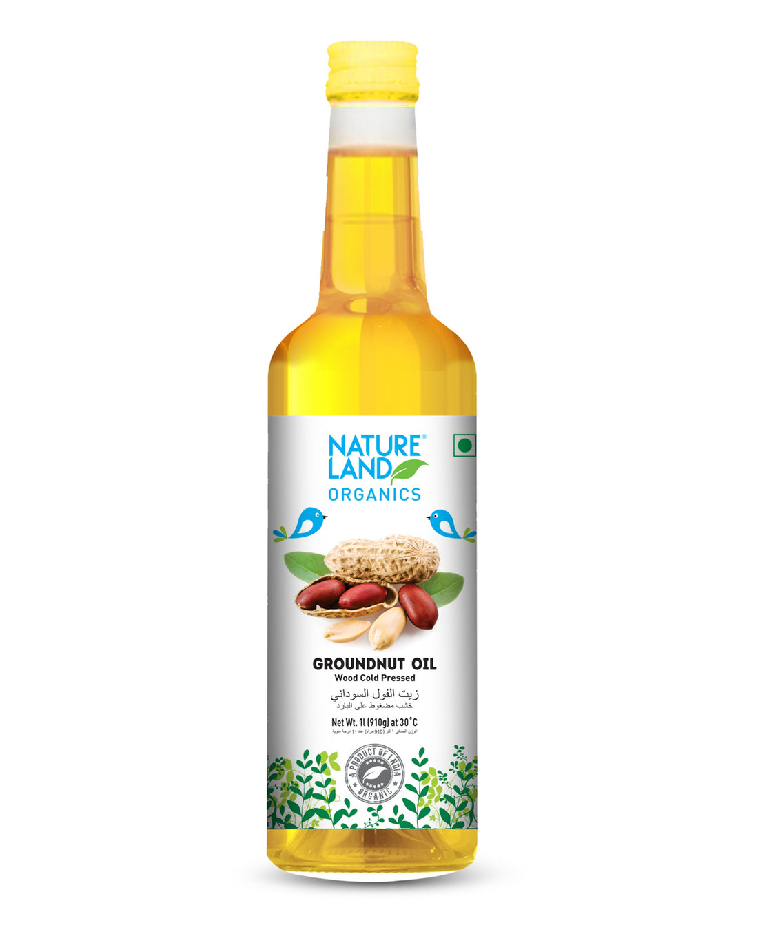 زيت الفول السوداني العضوي من ناتشرلاند، 1 لتر