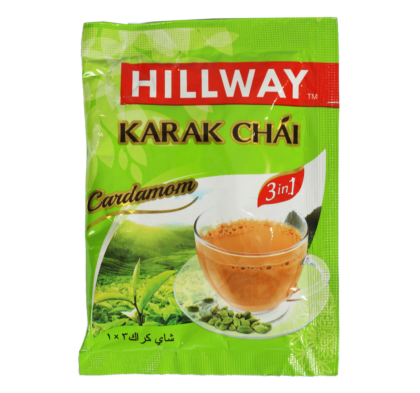 Hillway Cardamom 3 In 1 Karak Chai 20 x 18 g