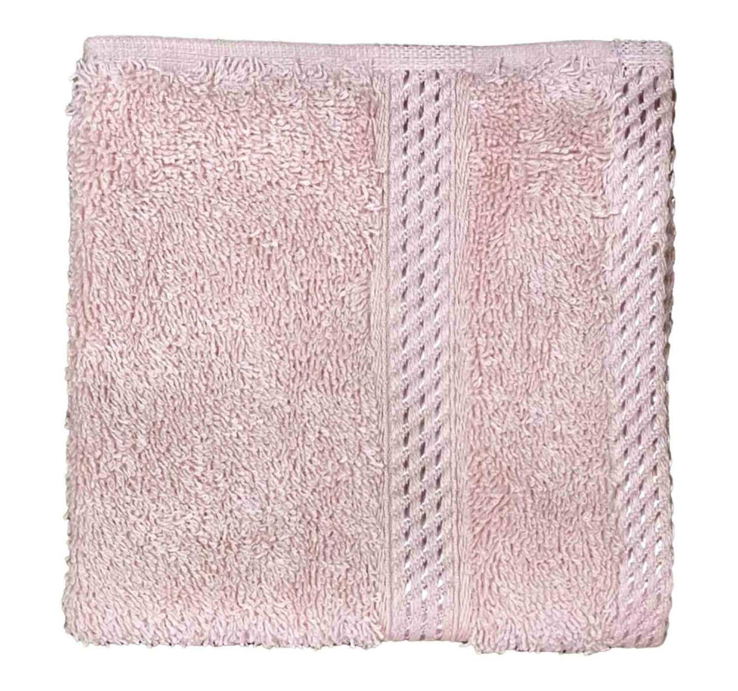 Laura Face Towel 30x30 cm Soft Pink