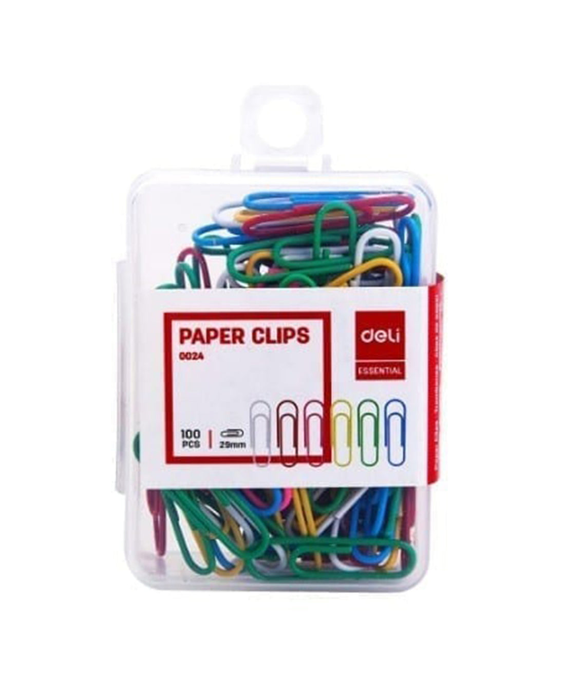 مشابك ورق ديلي ملونة 29 مم