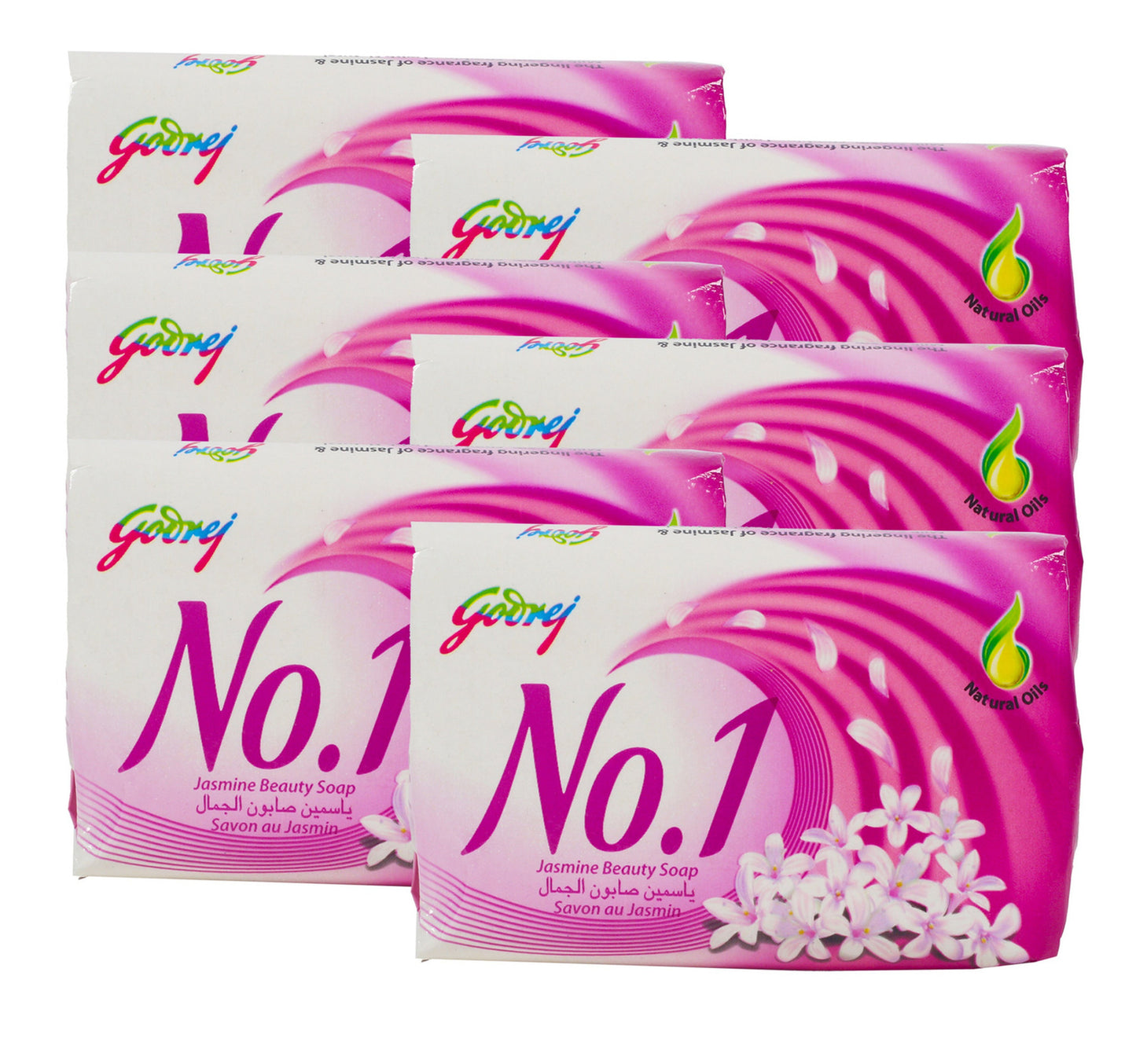 Godrej No.1 Soap Assorted Value Pack 6 x 115 g