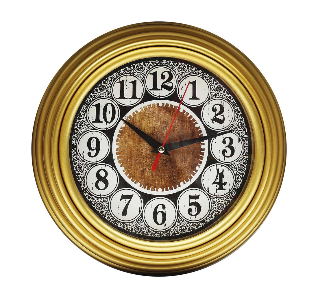 Maple Leaf Wall Clock 25076 9"inches