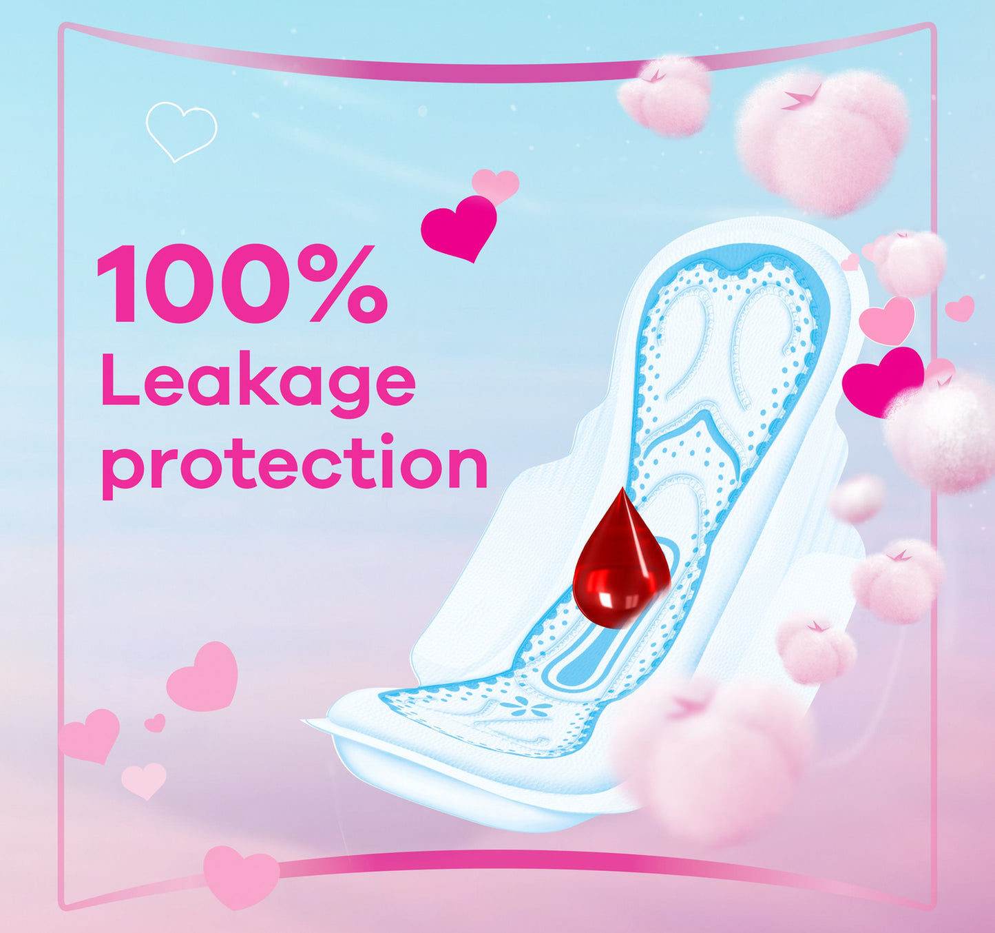 Always Skin Love Maxi Thick Pads Large 10pcs